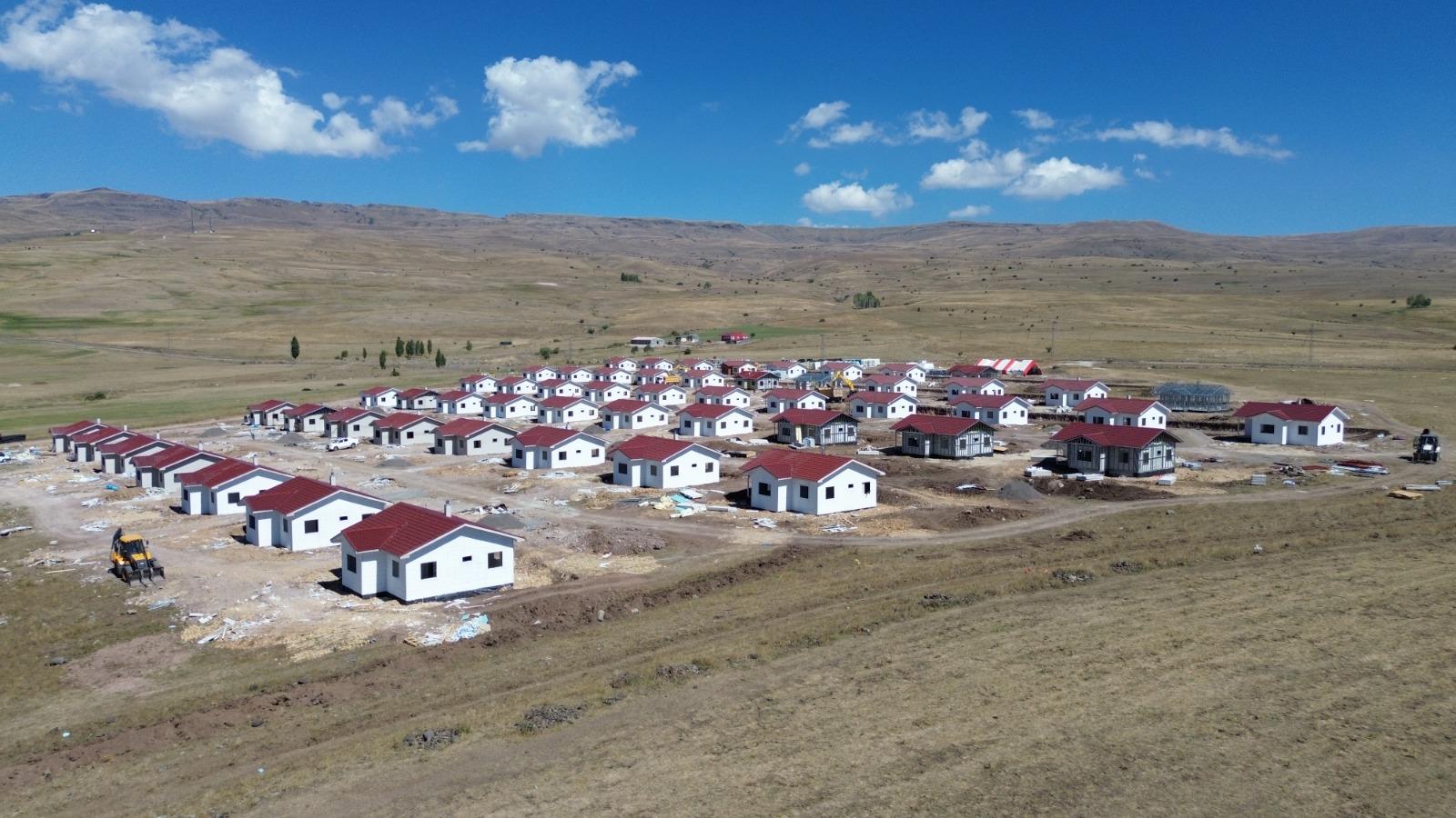 Erzurum İli Çat İlçesi Köy Evi Projesi